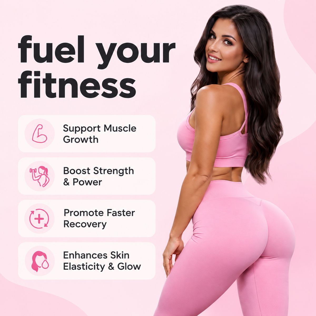 Support Stronger Workouts with Creatine + Collagen