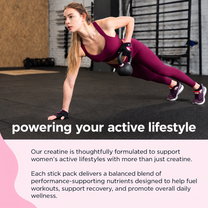 Support Stronger Workouts with Creatine + Collagen